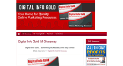Desktop Screenshot of digitalinfogold.com